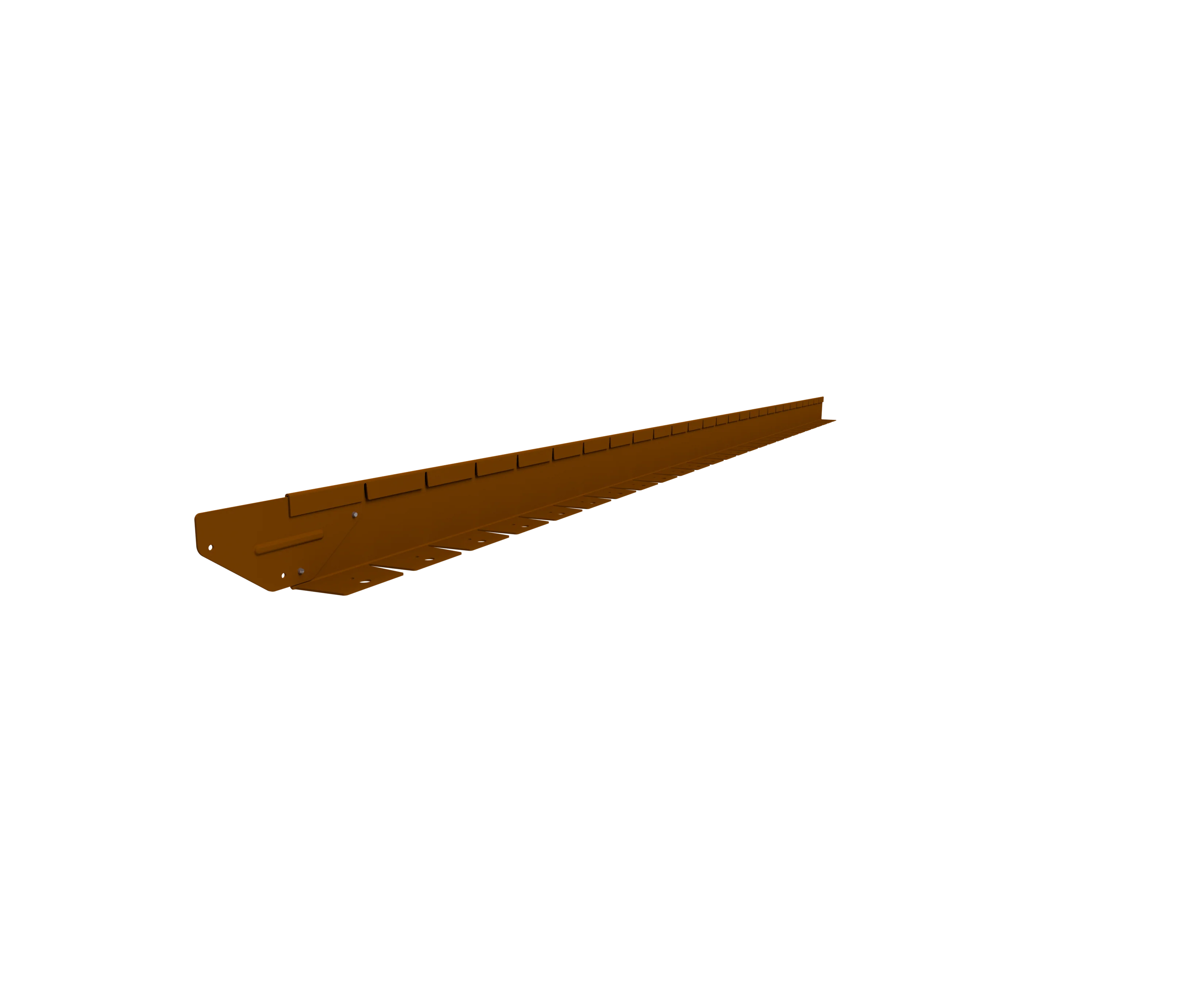 Flexible Corten Steel Garden Edging - Straightcurve Flexline | 75-560mm - Image 3
