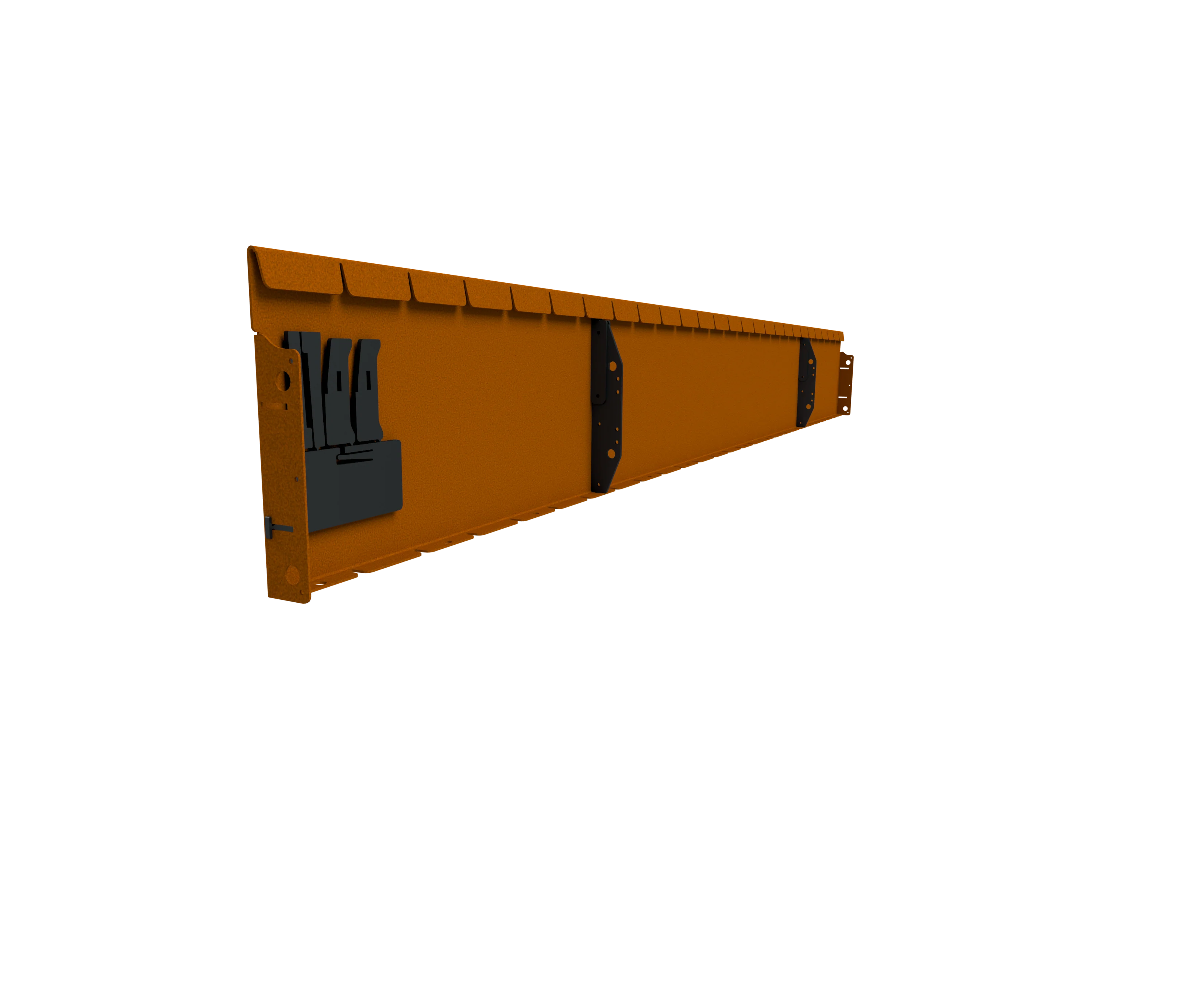 Flexible Corten Steel Garden Edging - Straightcurve Flexline | 75-560mm - Image 6