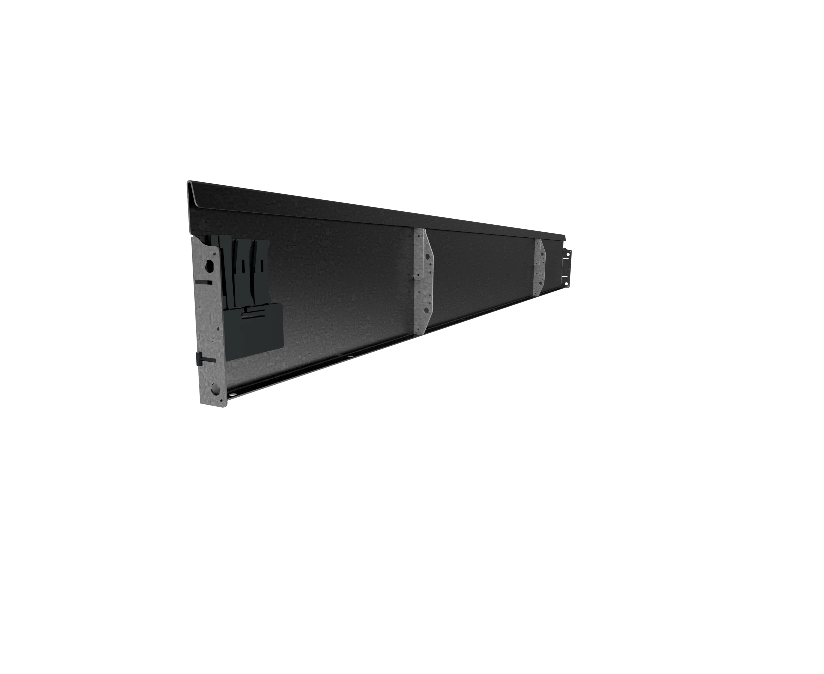 Galvanised Steel Garden Edging - Straightcurve Ridgidline | 75-560mm - Image 4