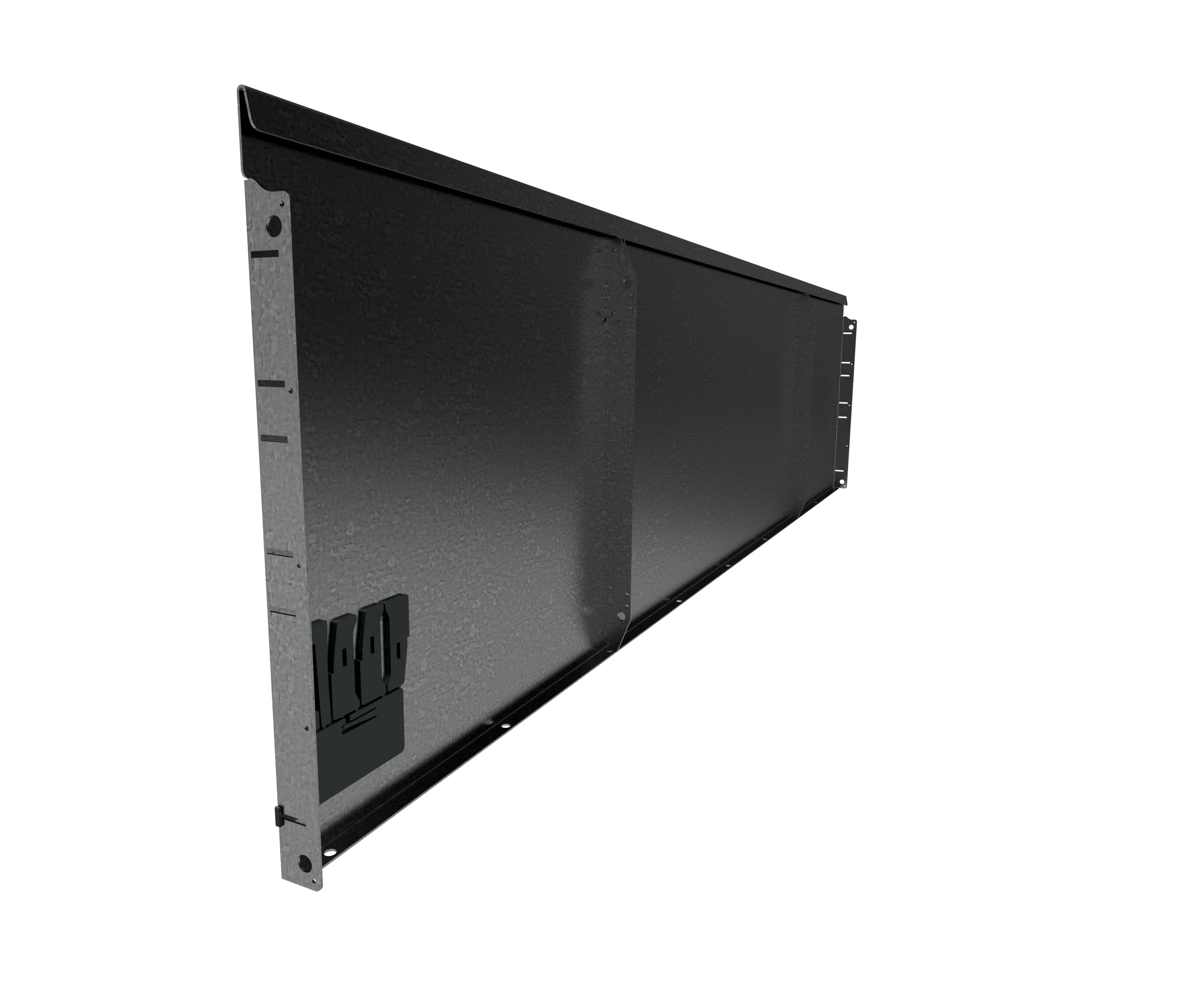 Galvanised Steel Garden Edging - Straightcurve Ridgidline | 75-560mm - Image 6